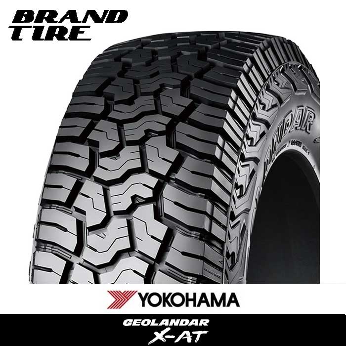 ヨコハマ ジオランダー X-AT 265/70R17 4本セット-