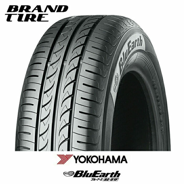 【タイヤ交換可能】 4本セット YOKOHAMA ヨコハマ BluEarth ブルーアース AE-01F 16インチ 195/55R16 87V 【タイヤのみ】【送料無料】|BRANDTIRE