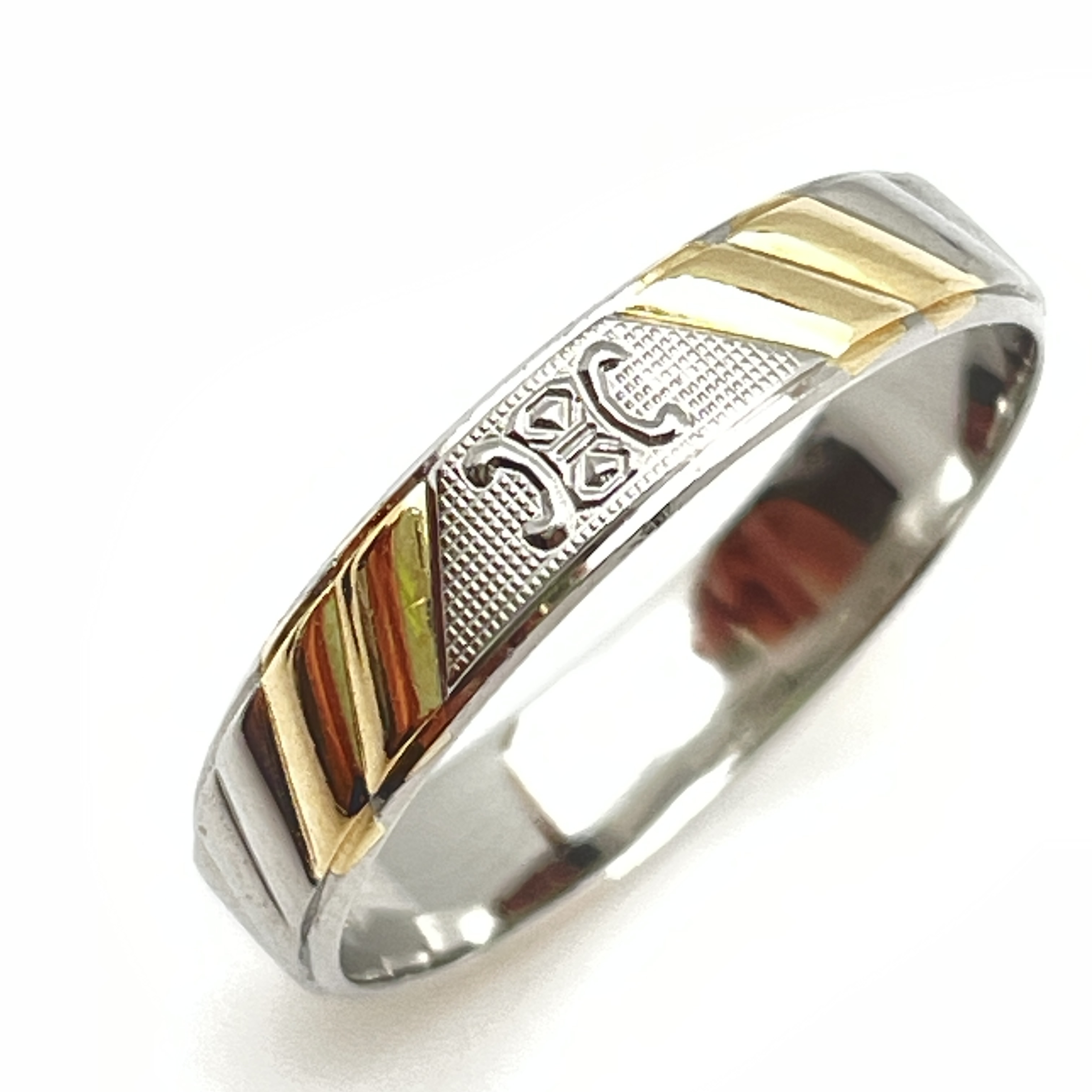 セリーヌ　K18 PT850 コンビリング 20号　ゴールド　プラチナ 楽天市場】CELINE セリーヌ Pt850 K18YG プラチナ イエローゴールド