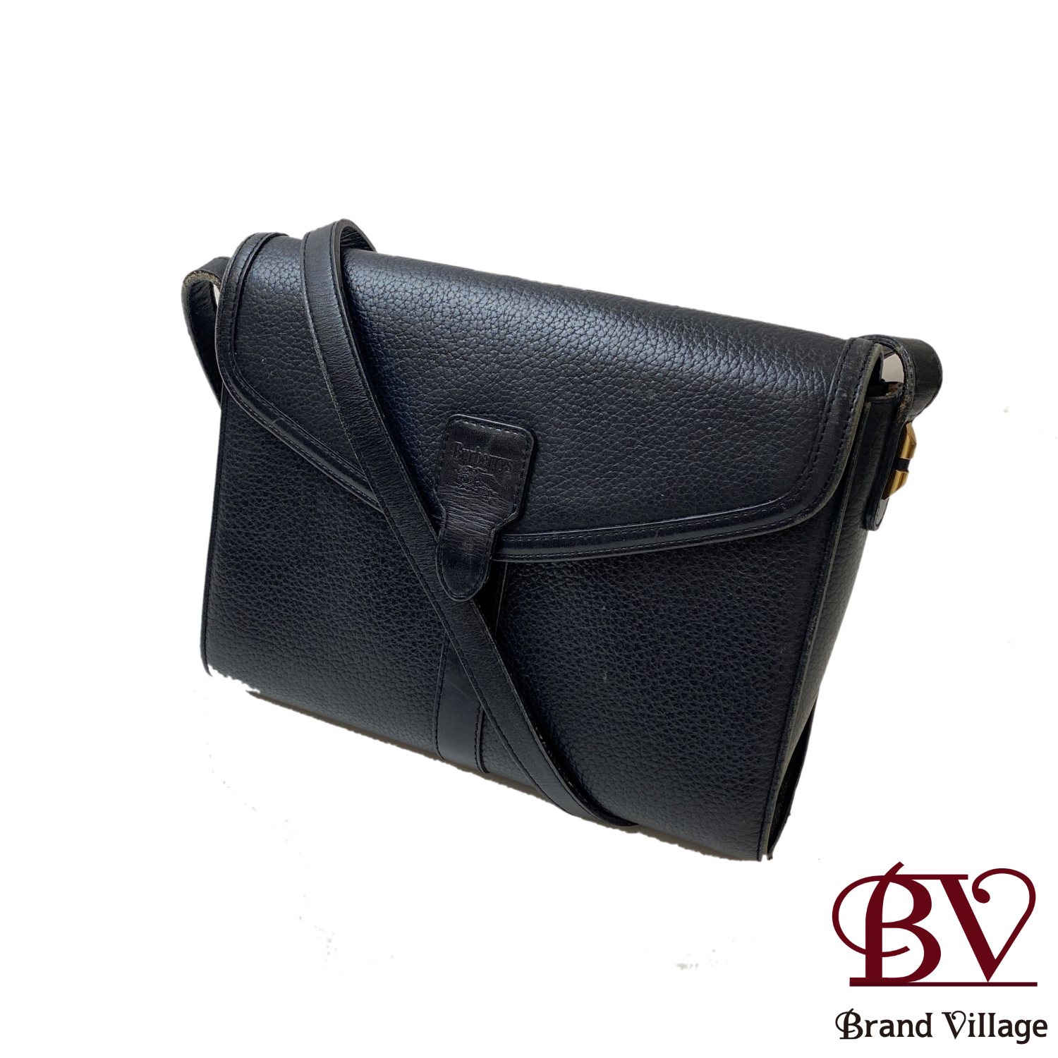 楽天市場】【中古】美品 バーバリー ショルダーバッグ