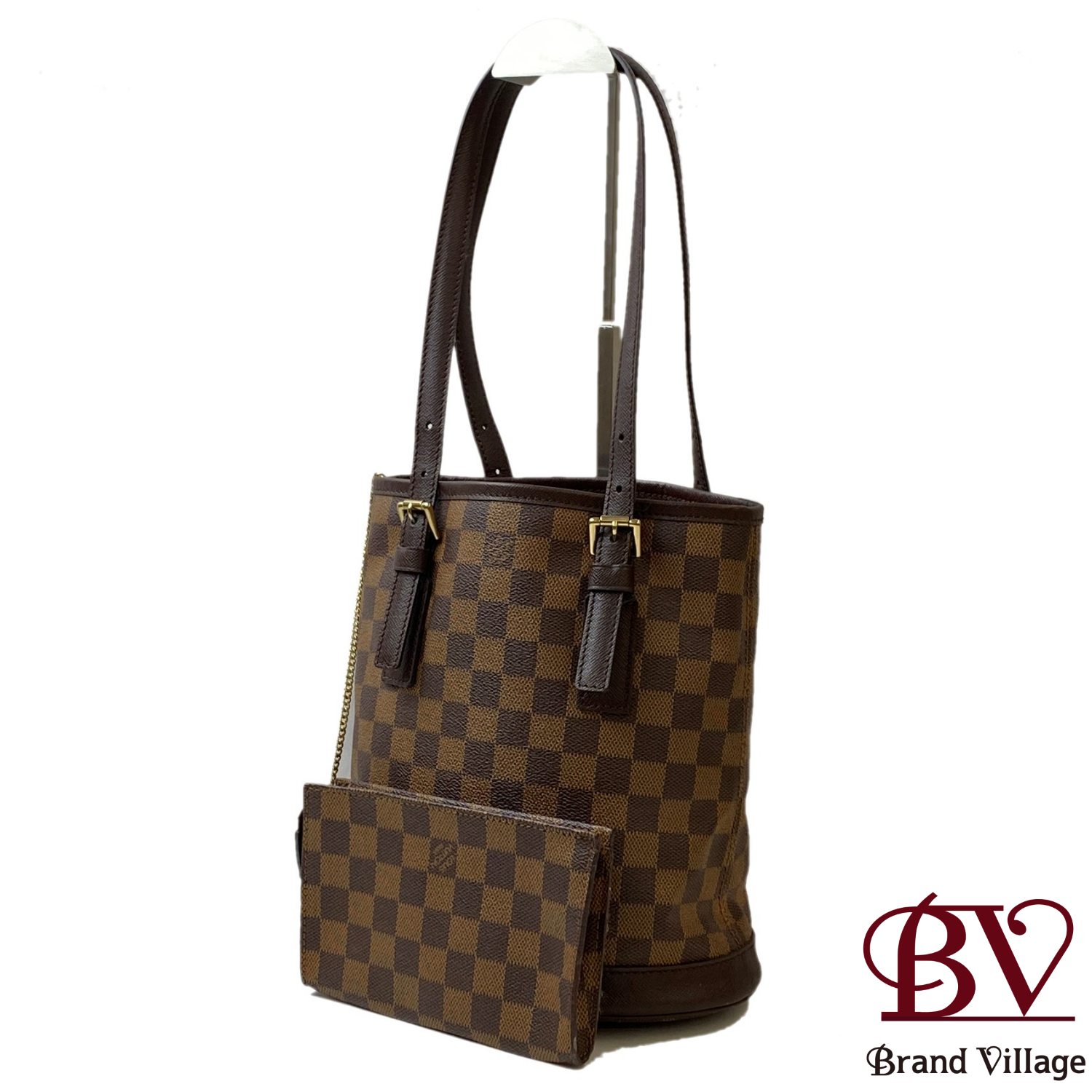 美品　LOUIS VUITTON マレ　ダミエ・エベヌ　トートバッグ　ポーチ付き imgrc0095358388.jpg