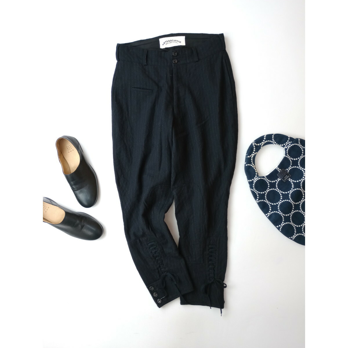 ARTS&SCIENCE コットンパンツ ブラック 日本製 1 楽天市場】アーツアンドサイエンス ARTS&SCIENCE コットン パンツ 黒