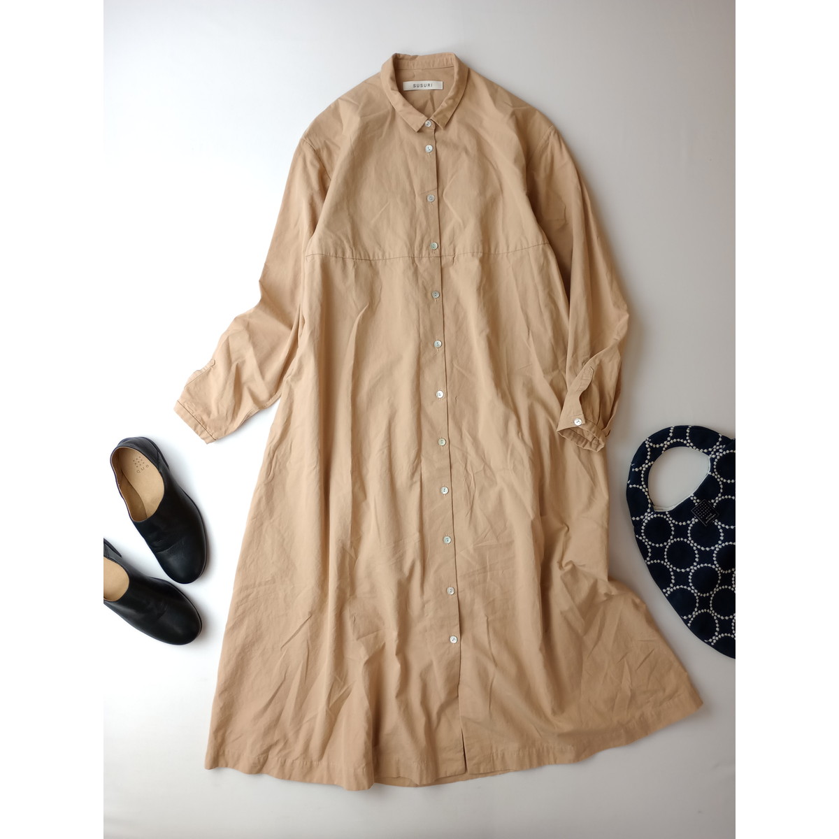 楽天市場】アーツ&サイエンス ARTS&SCIENCE Slip-on bulky shirt dress