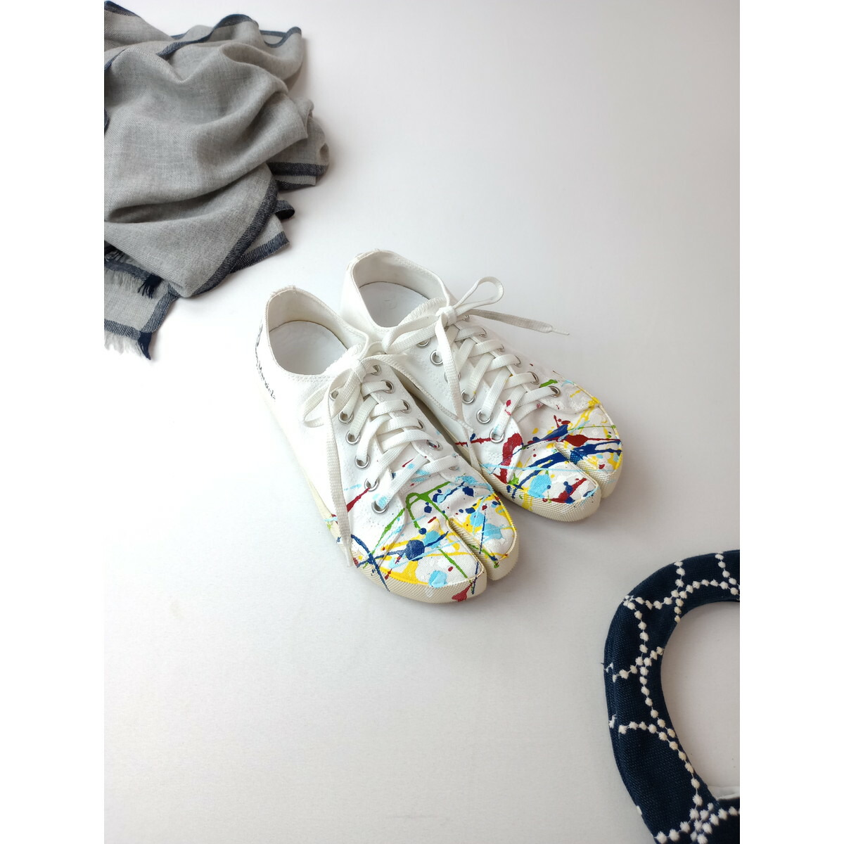 maison margiela マルジェラ 足袋 サンダル ネイビー 楽天市場】Maison Margiela メゾンマルジェラ 足袋 サンダル