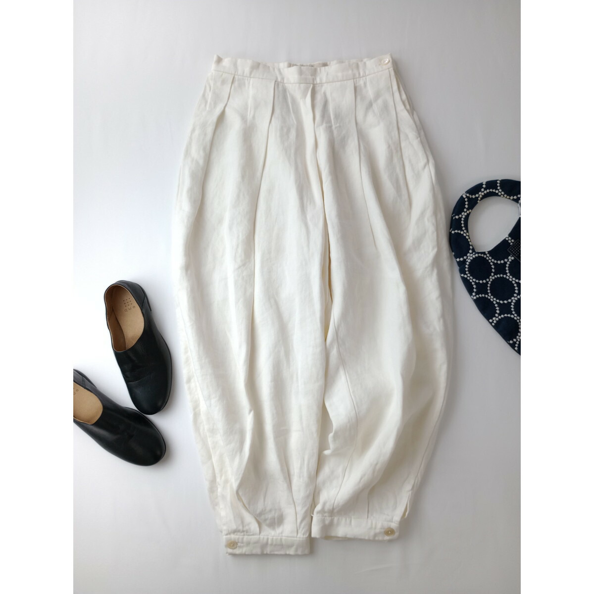 楽天市場】22SS kaval カヴァル Linen Oxford Sarrouel Overall エプロン フロント サルエル オーバー オール  サロペット 生成り F【中古】 : Branica Republic