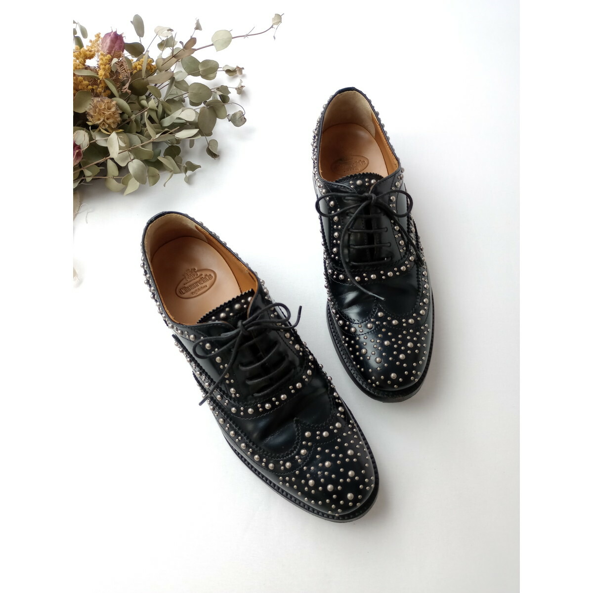 楽天市場】Church's / チャーチ | BURWOOD MET スタッズ