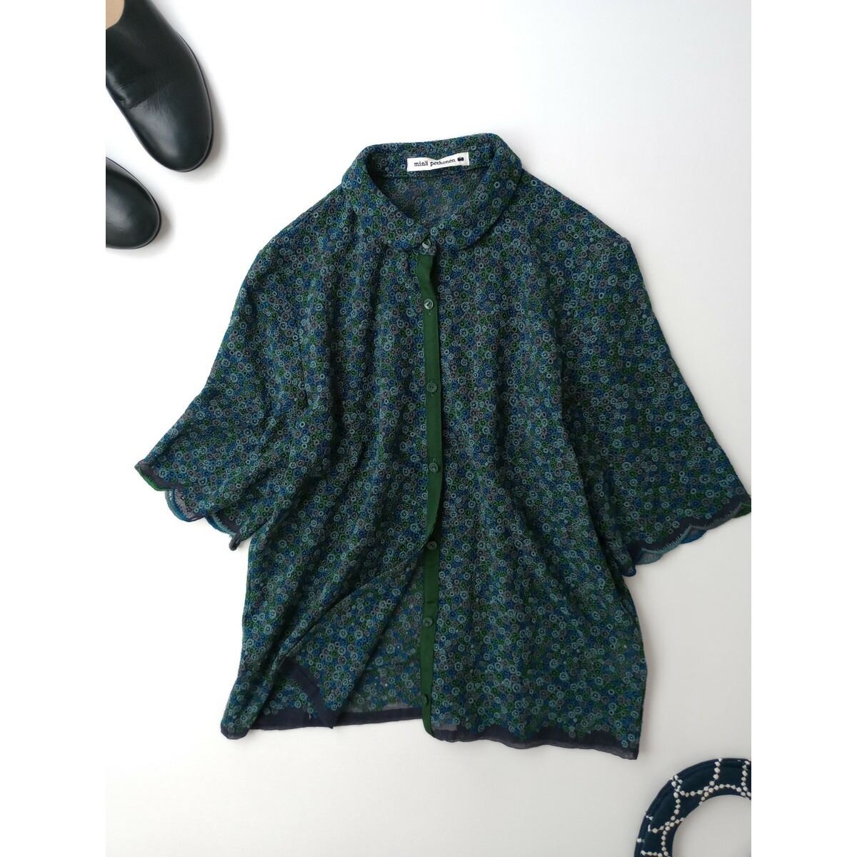 ミナペルホネン トップス 楽天市場】mina perhonen ミナペルホネン 23SS ABS1250 sea laceクルー