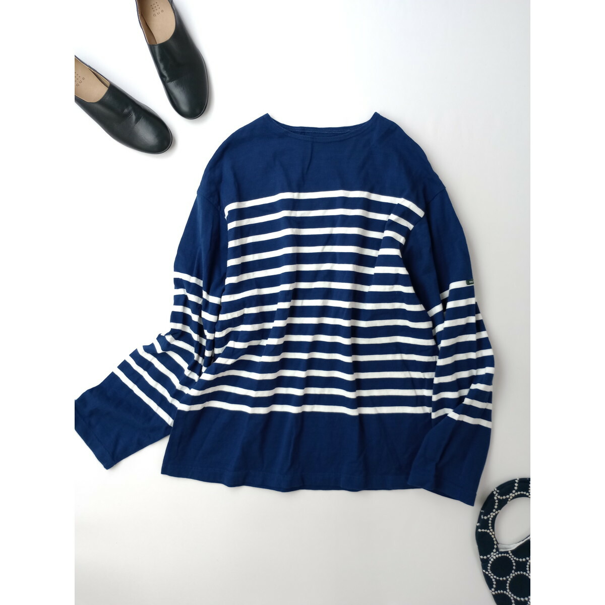 楽天市場】【中古】 OUTIL (ウティ) TRICOT AAST バスクシャツ 1 WHITE