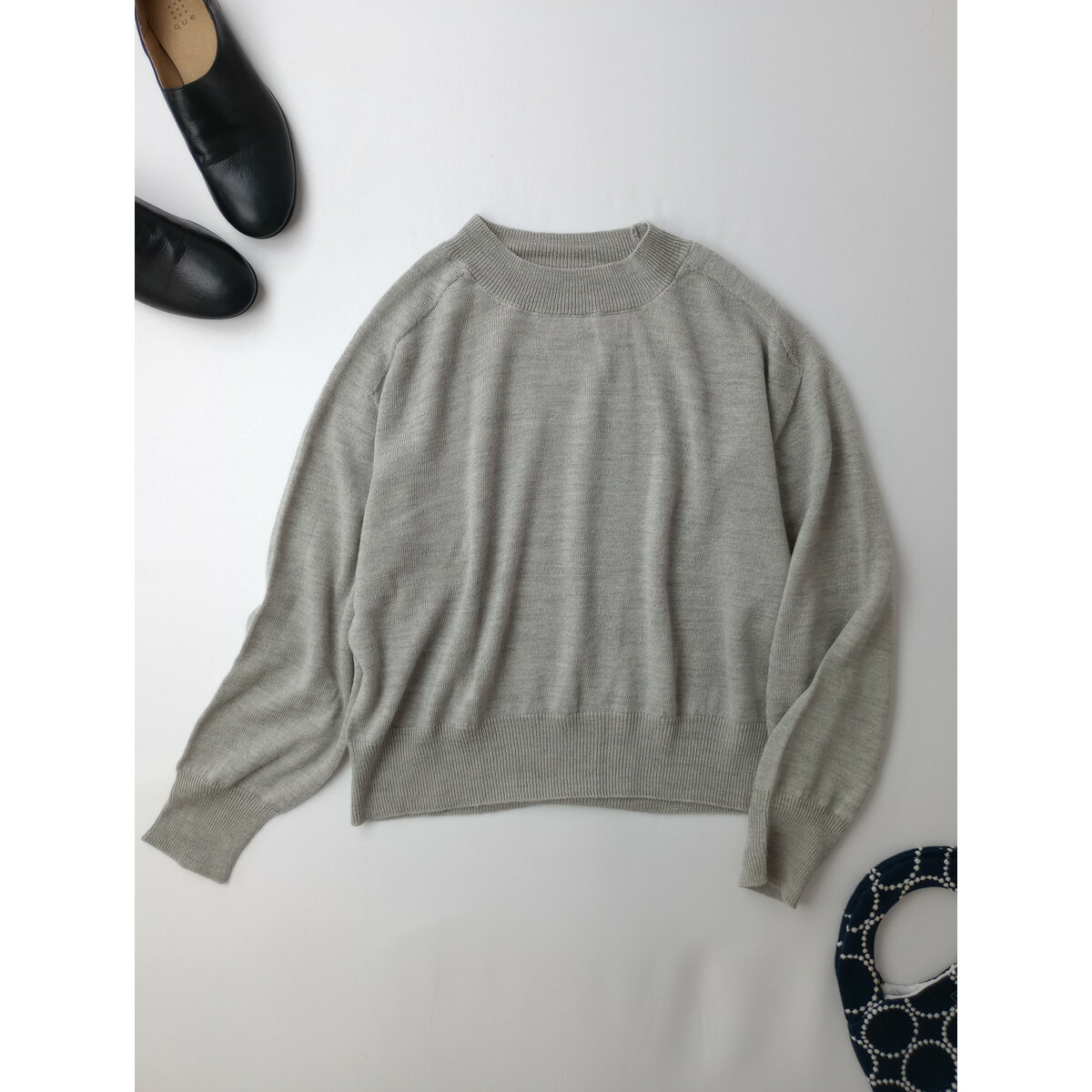 美品 マーガレットハウエル ヨーロッパリネン100% 春夏ニット 4.1万 MARGARET HOWELL（マーガレットハウエル） 578-3163004 LINEN COTTON