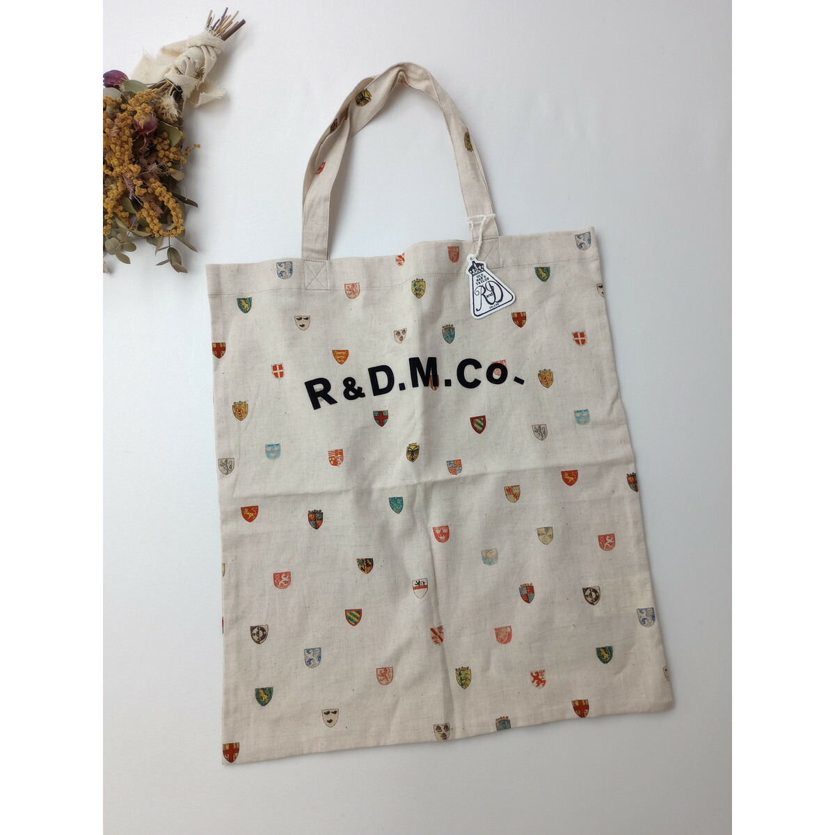 お値下げ中　新品　未使用品　オールド　マン　テーラー　リネン　マルシェ　バッグ 楽天市場】オールドマンズテーラー R&D.M.Co- リネンマルシェバッグL