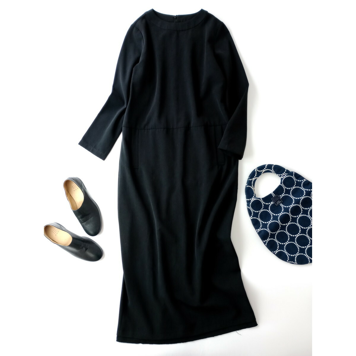 楽天市場】humoresque long tuck dress JA2104a 定価85800円 サイズ36