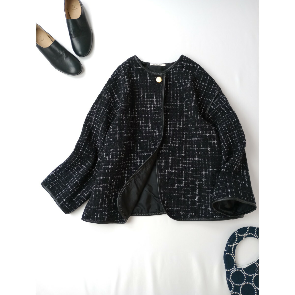 楽天市場】Lin francais dantan ランフランセダンタン ラウンドカラー