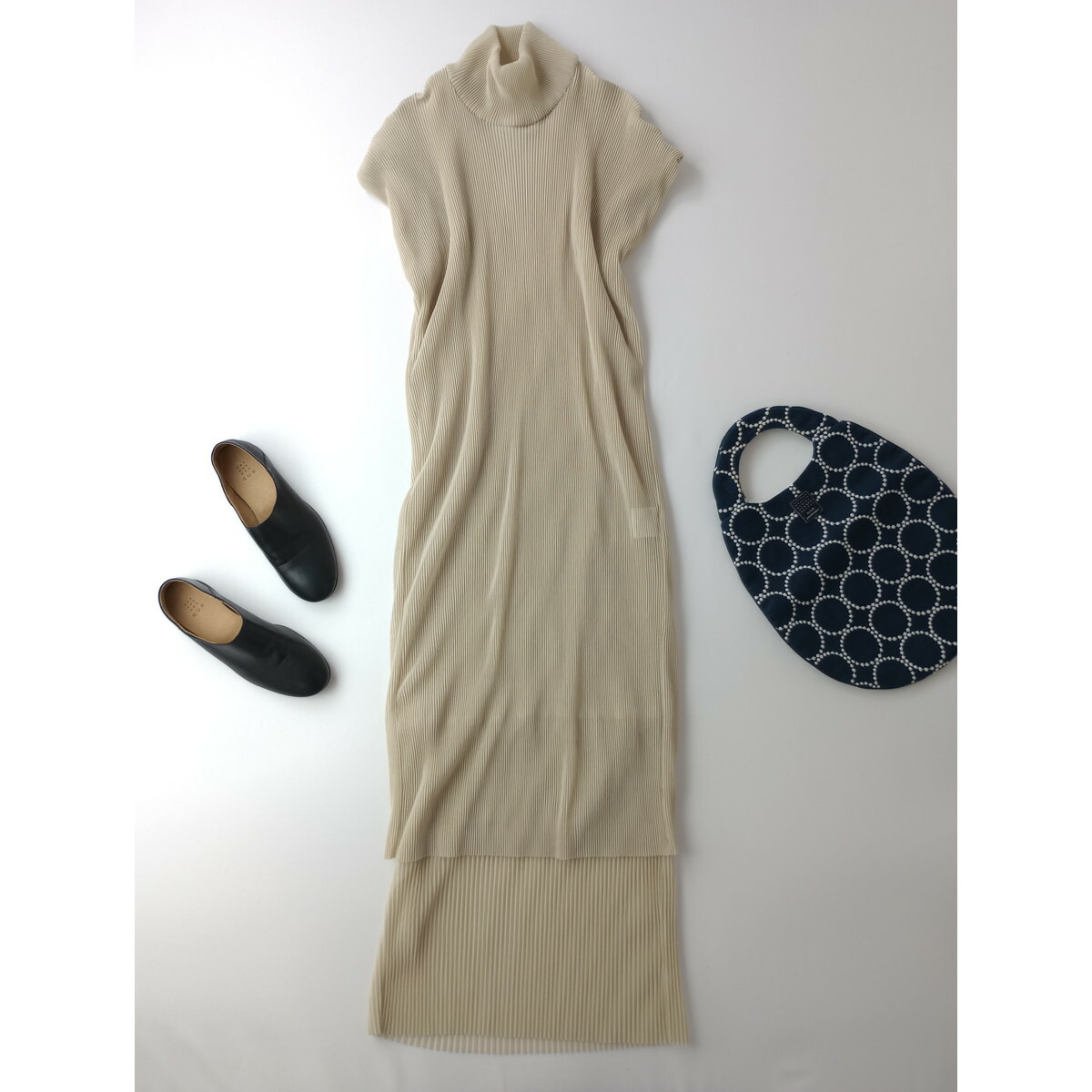 Jens プリーツワンピース Jens プリーツワンピース Jens イェンス 「LOWPERS DRESS