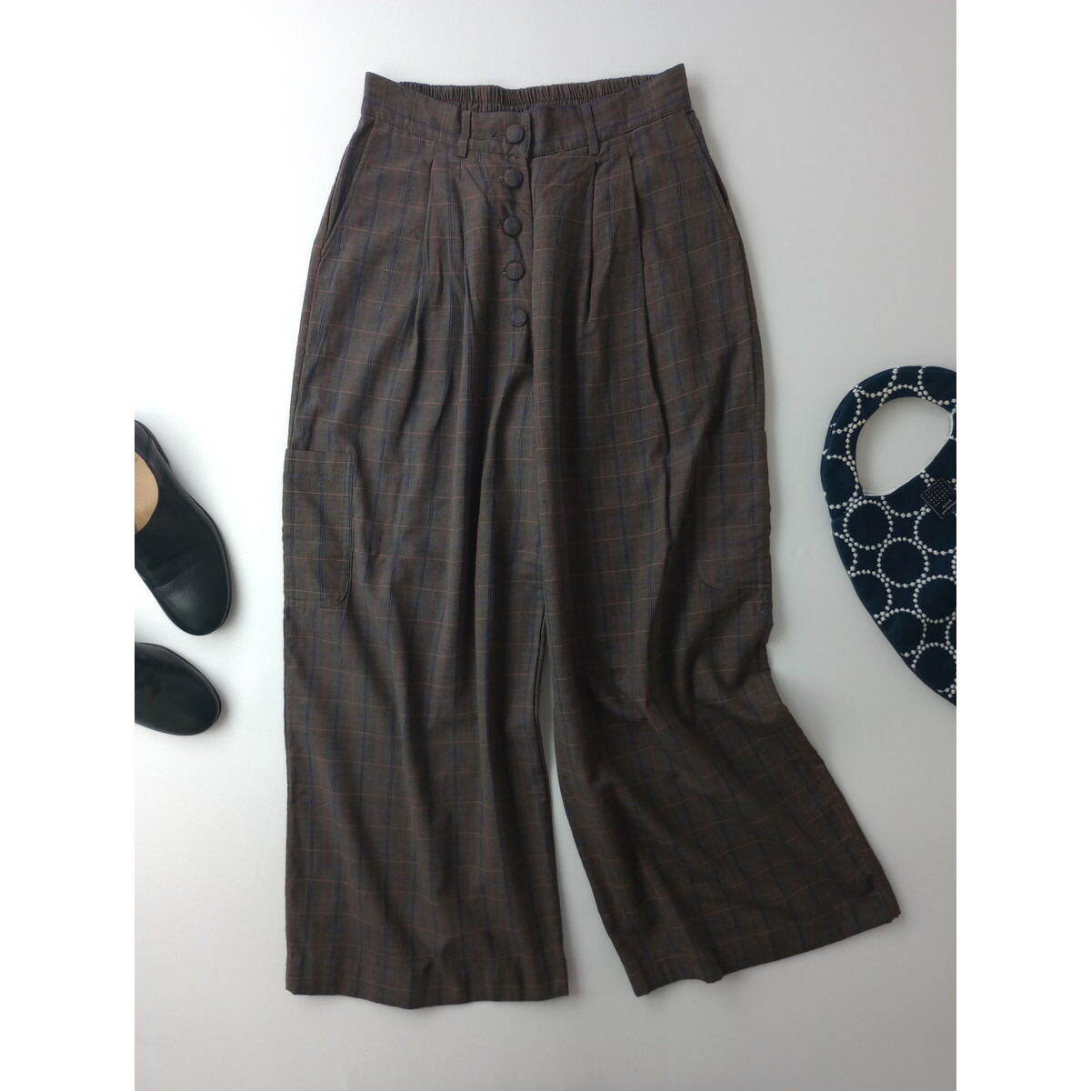 新品未使用 BUNON Wide Belt Pants BUNON(ブノン) ワイドベルトタックパンツ – HEN.