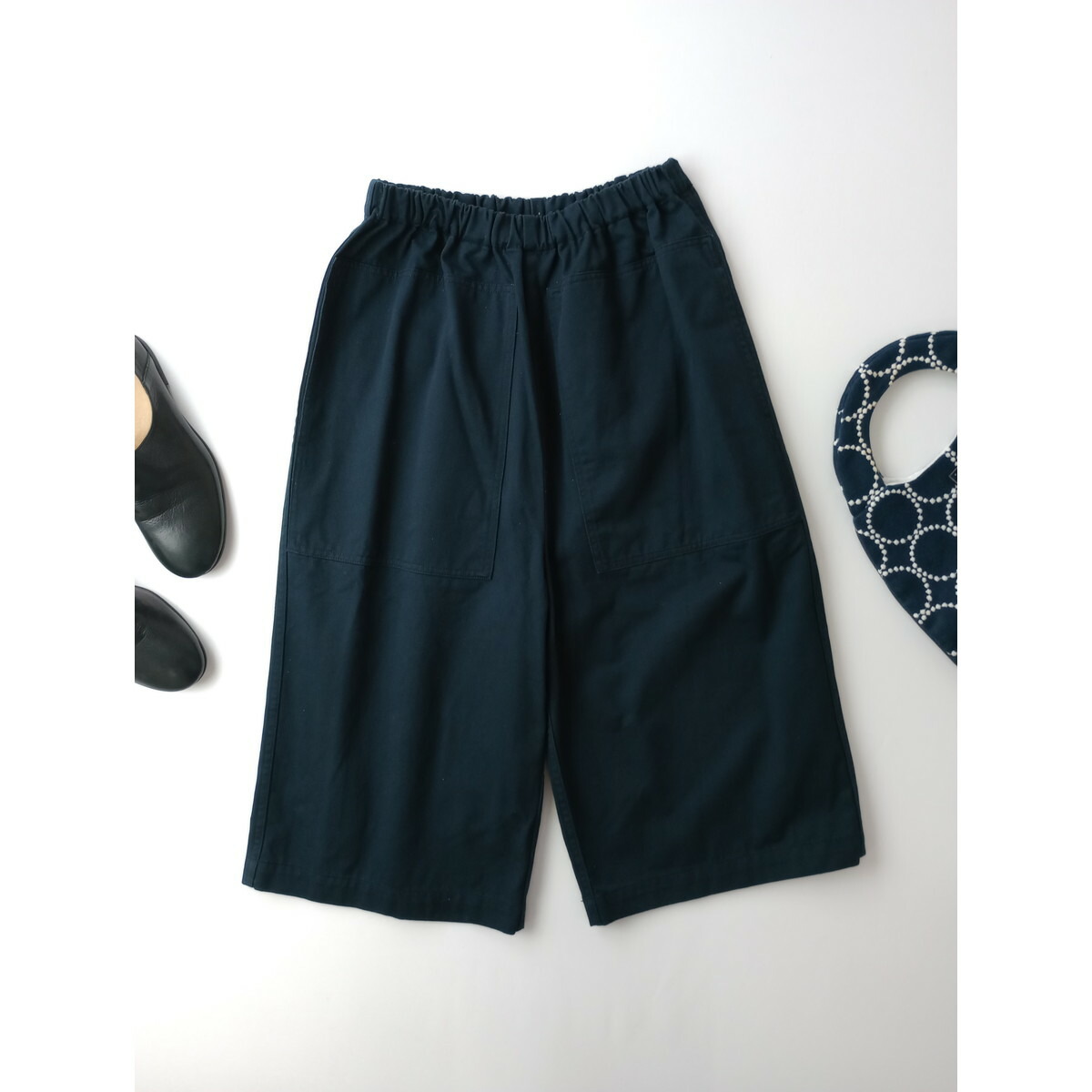 楽天市場】//【美品】 ゴーシュ ハイカウントリネンワイドパンツ