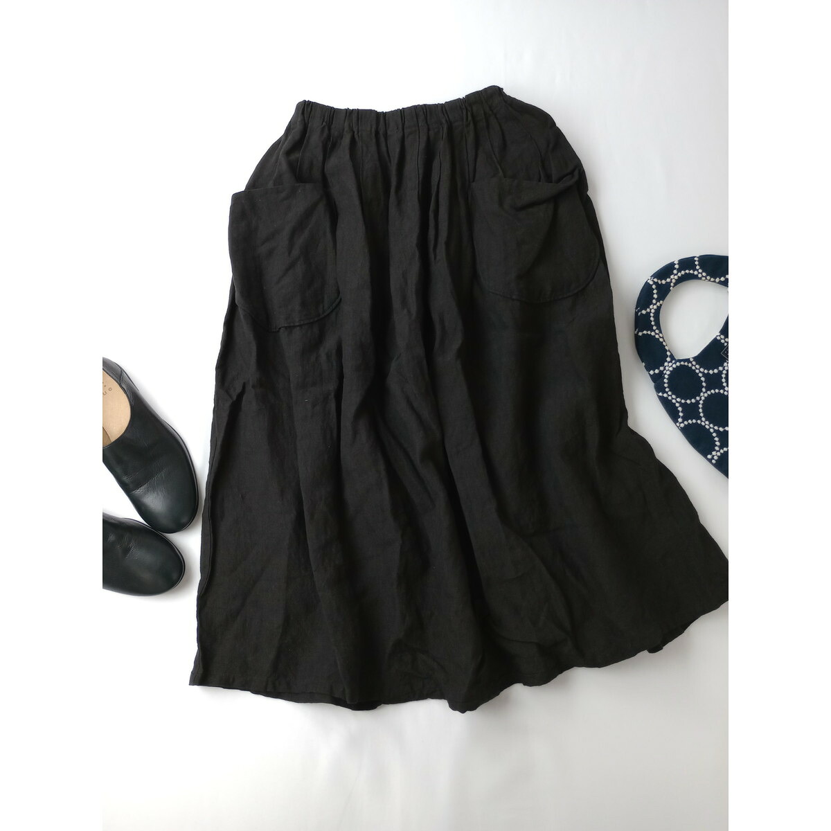 kasumi yaoita カスミヤオイタ モモンガ パンツ 黒 ブラック【中古】
