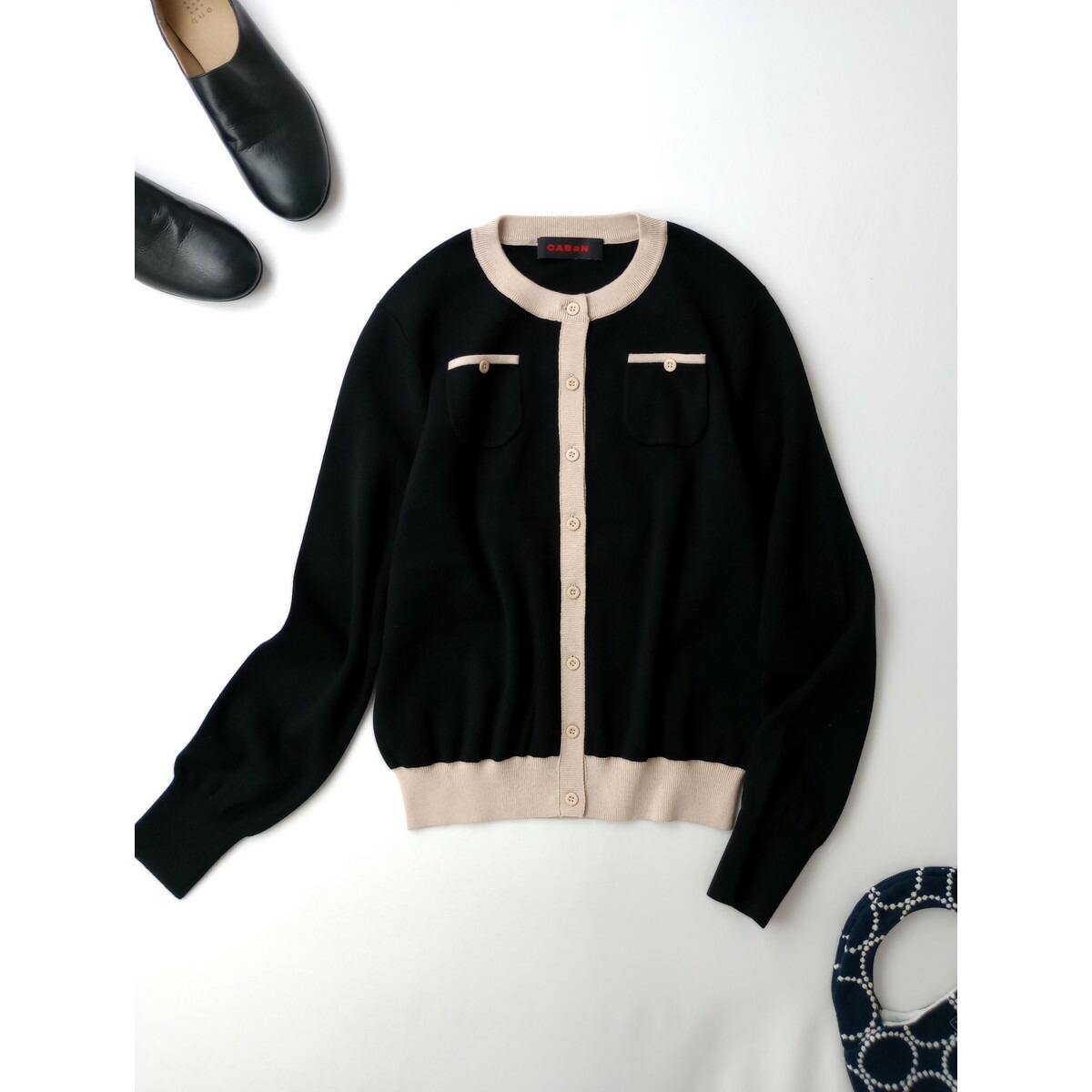 楽天市場】[送料無料]CABaN : ウールハンドニット ケーブル