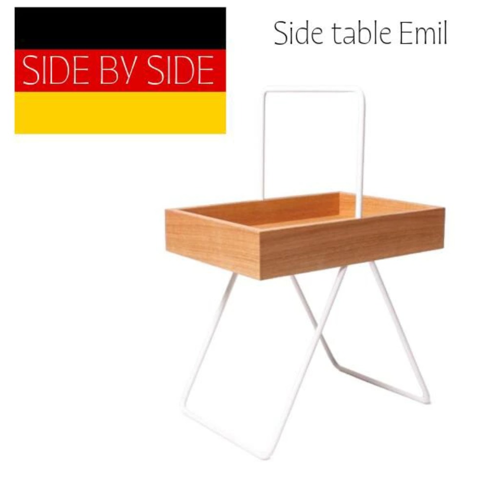 Side by Side サイドバイサイド サイドテーブル Emil 40101 木製 北欧 インテリア テーブル