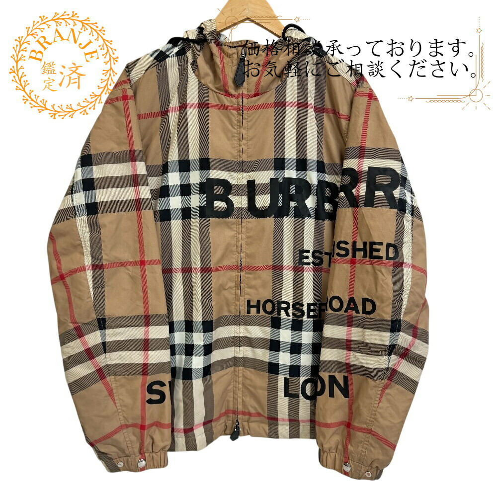 BURBERRY ジャケット　8Y 128cm ウィンドブレーカー BURBERRY 〇〇 バーバリー キッズ ナイロンジャケット サイズS