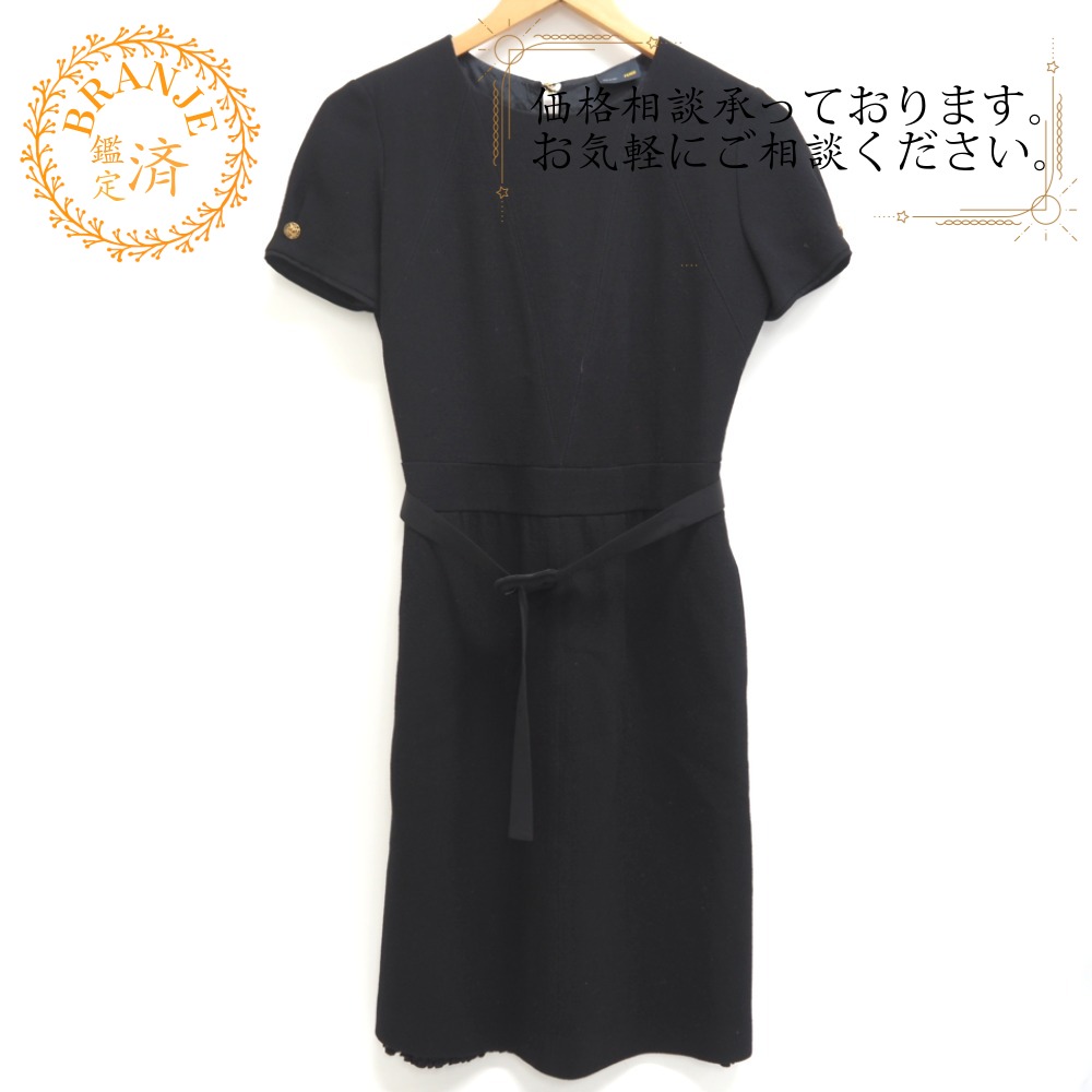 FENDI ブラック ワンピース　38 イタリア FENDI - フェンディ FENDI ワンピースの通販 by KOMEHYO ONLINE