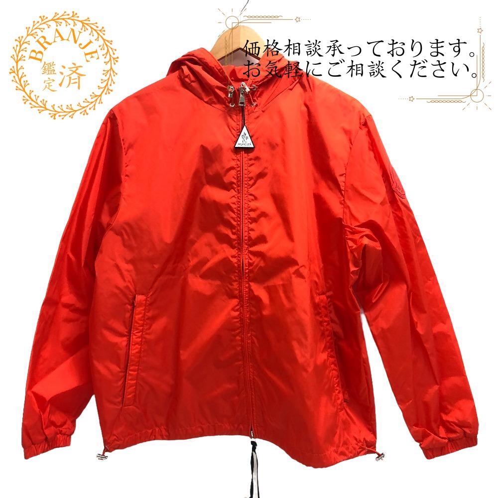 MONCLER モンク線路 アレキサンドライト ナイロン上衣 赤いこと