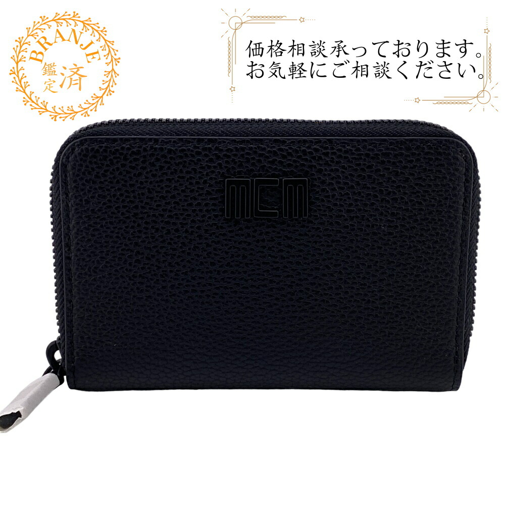 【国内発送】MCM ラウンドファスナー コインケース MYACSPA01 BK 楽天市場】MCM（エムシーエム）ラウンドファスナー 小銭入れ