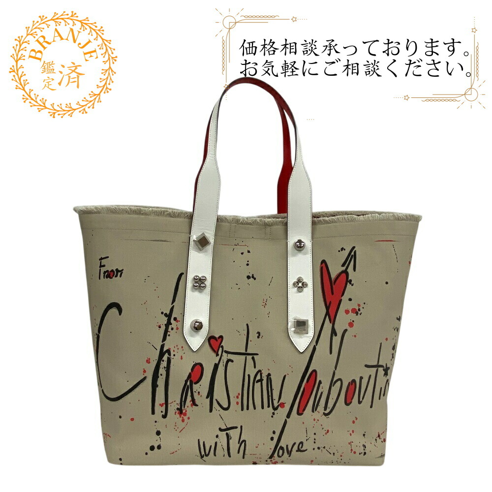 限定トートバッグ【ルブタン】2020年パリ エキシビジョニスト クリスチャン ルブタン Christian Louboutin トートバッグ