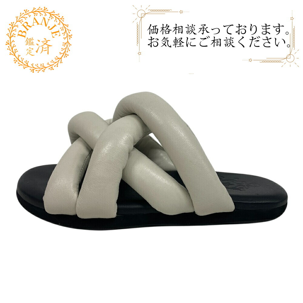 M4994 モンクレールジーニアス×JWアンダーソンJbraided サンダル M4994 モンクレールジーニアス×JWアンダーソンJbraided サンダル