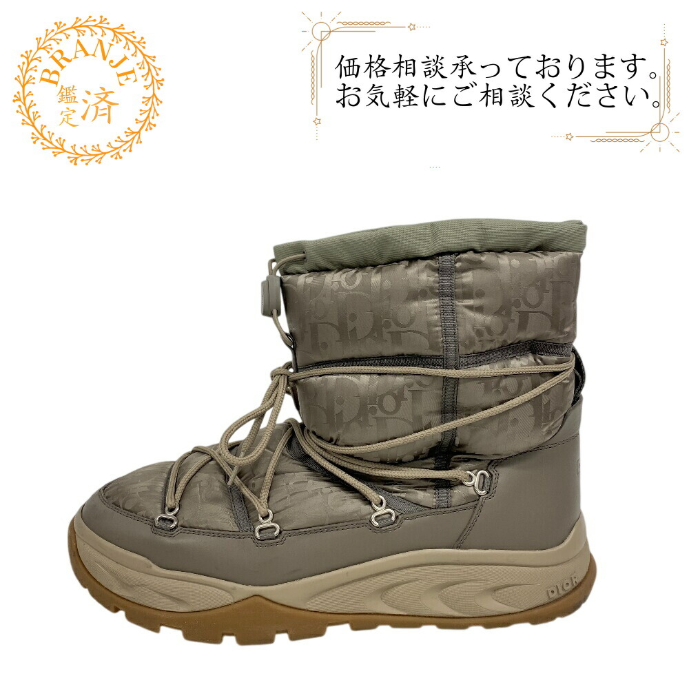 楽天市場】【大きいサイズ限定特価】Dior ディオール アンクルブーツ