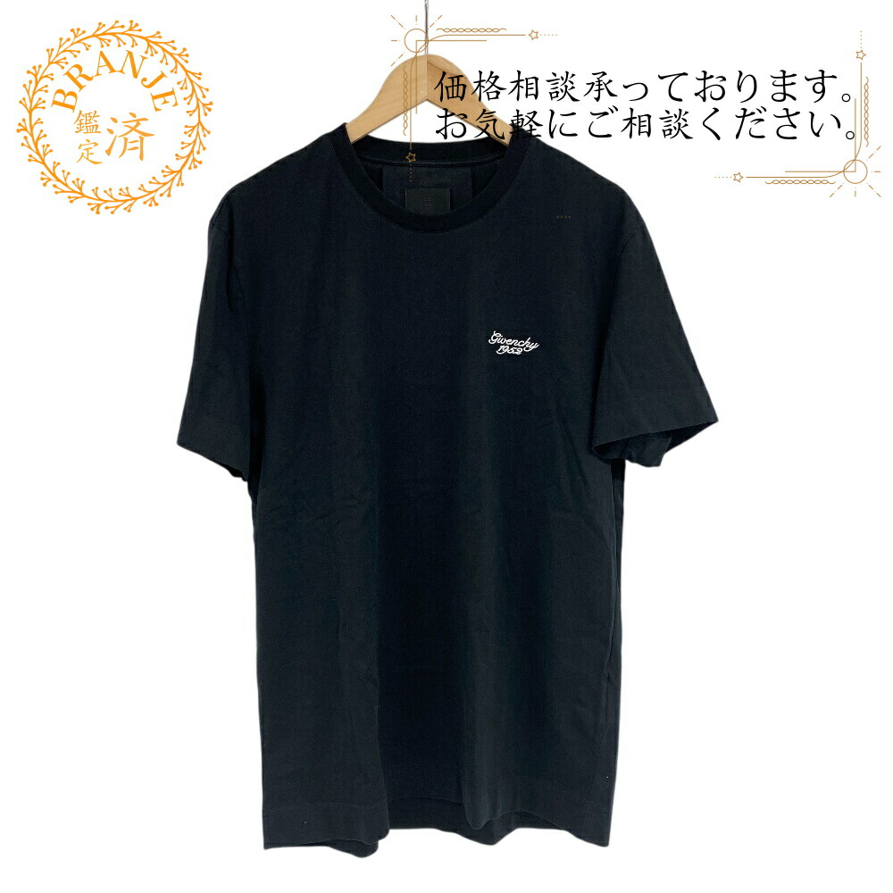 ジバンシィ メンズ 半袖Tシャツ BM71JA3YJ5 402 GIVENCHY (ジバンシィ) BIGロゴ バックプリント クルーネック