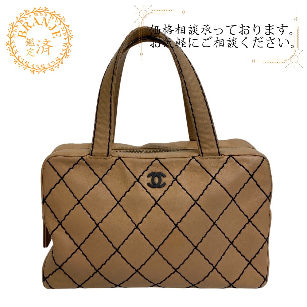楽天市場】ヴィンテージ シャネル CHANEL ボストンバッグ