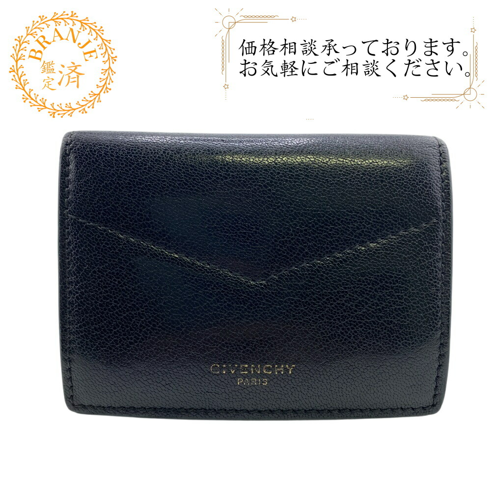 mi2様 GIVENCHY（ジバンシー） 三つ折り ウォレット ジバンシー GIVENCHY 財布 三つ折り メンズ TRI-FOLD WALLET