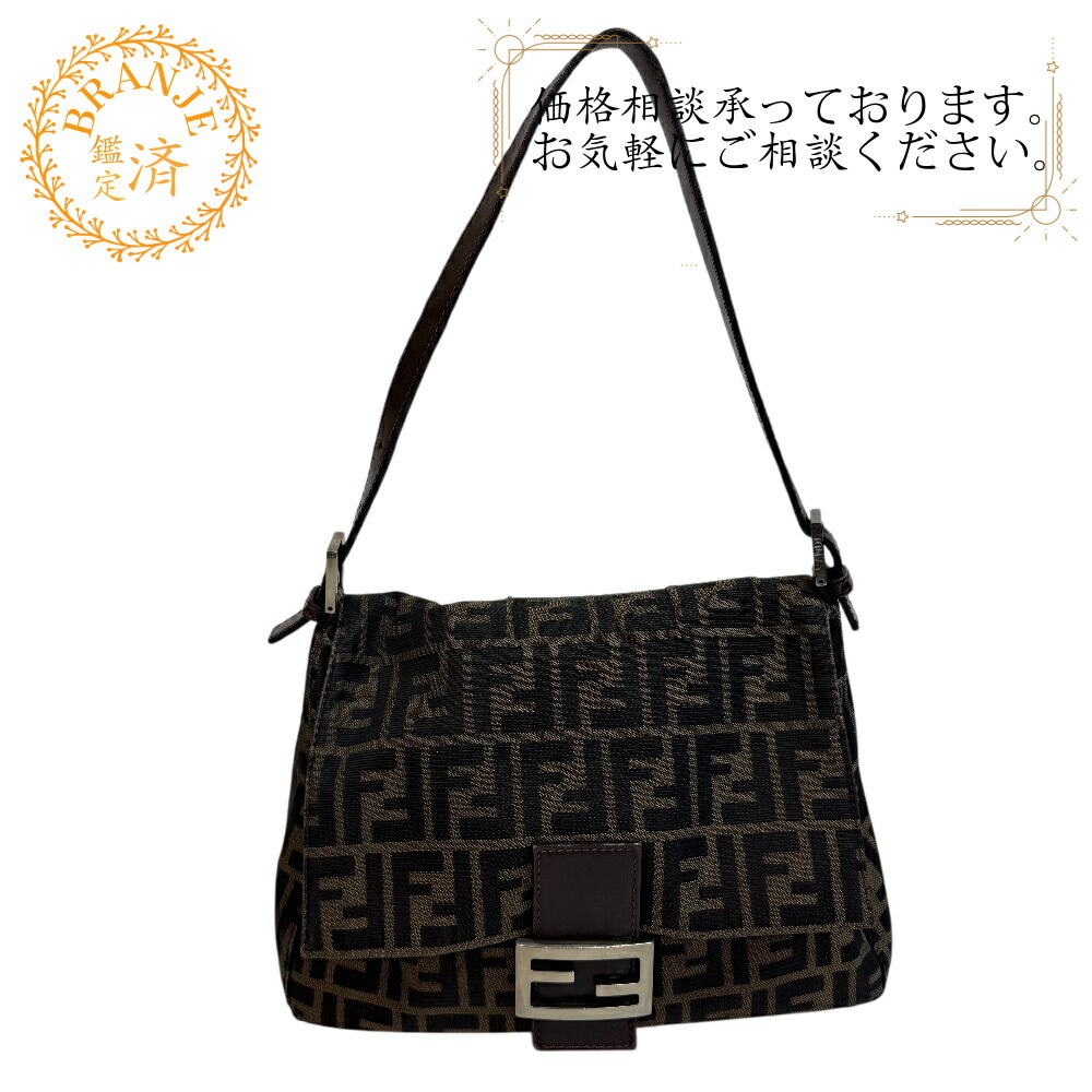 楽天市場】フェンディ FENDI マンマバケット ショルダーバッグ ズッカ