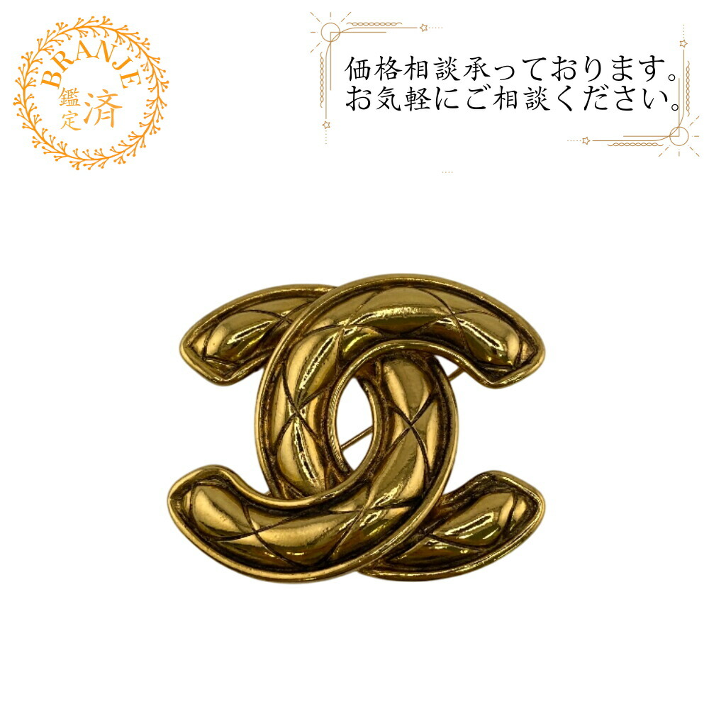 楽天市場】シャネル CHANEL ヴィンテージ ココマーク ブローチ