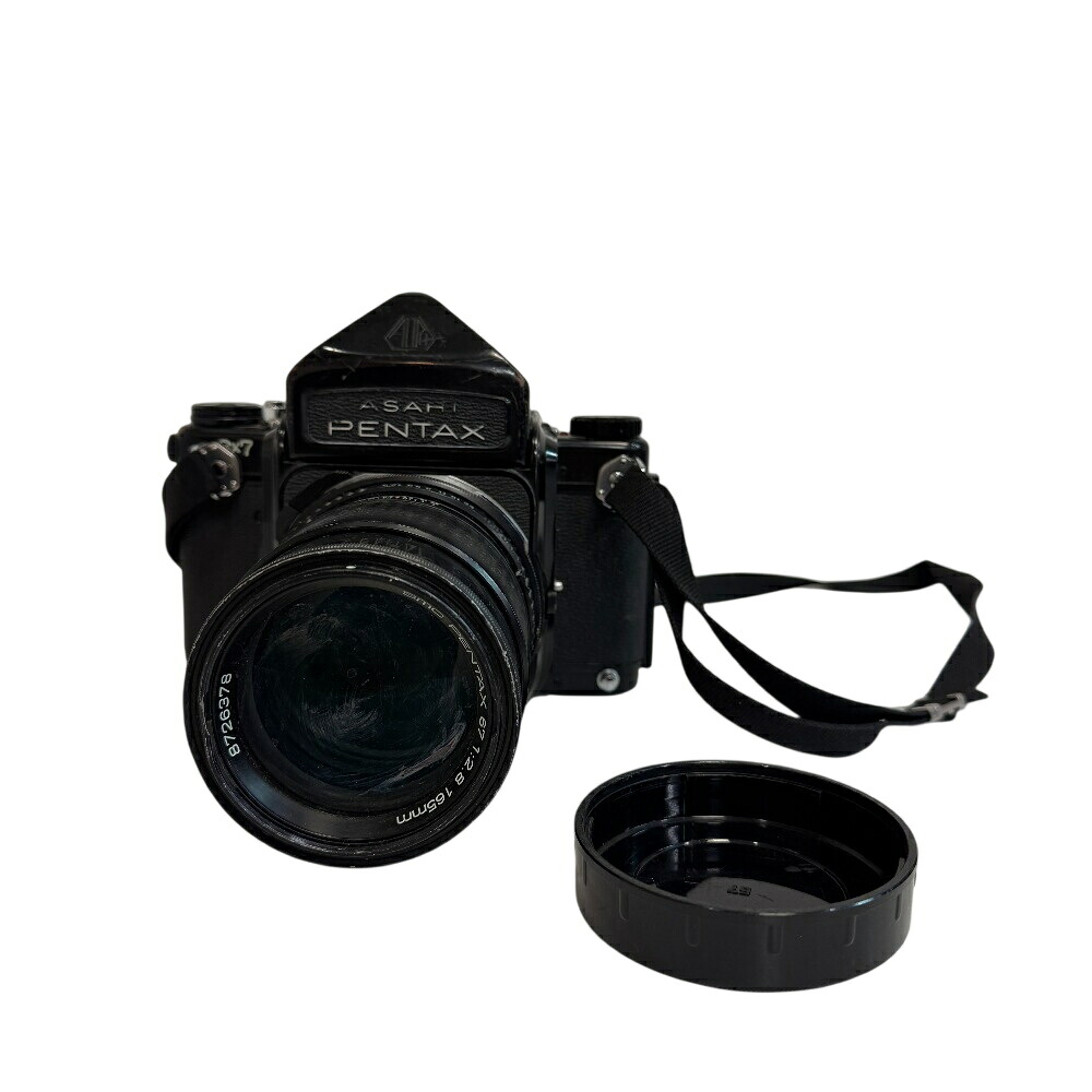 PENTAX ペンタックス smc PENTAX-6x7 165粍 F2.8 一眼二眼レフ水晶体 写真機 黒いこと ユニ一発やる