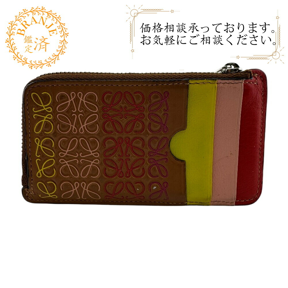 楽天市場】ロエベ フラグメントケース アナグラム カーフスキン