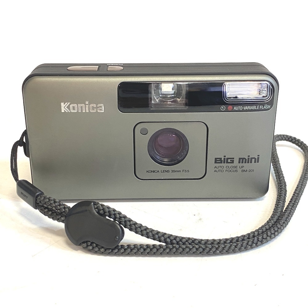 Konica コニカ BigMini 35mm 1:3.5 コンパクト Konica フィルムカメラ グレー