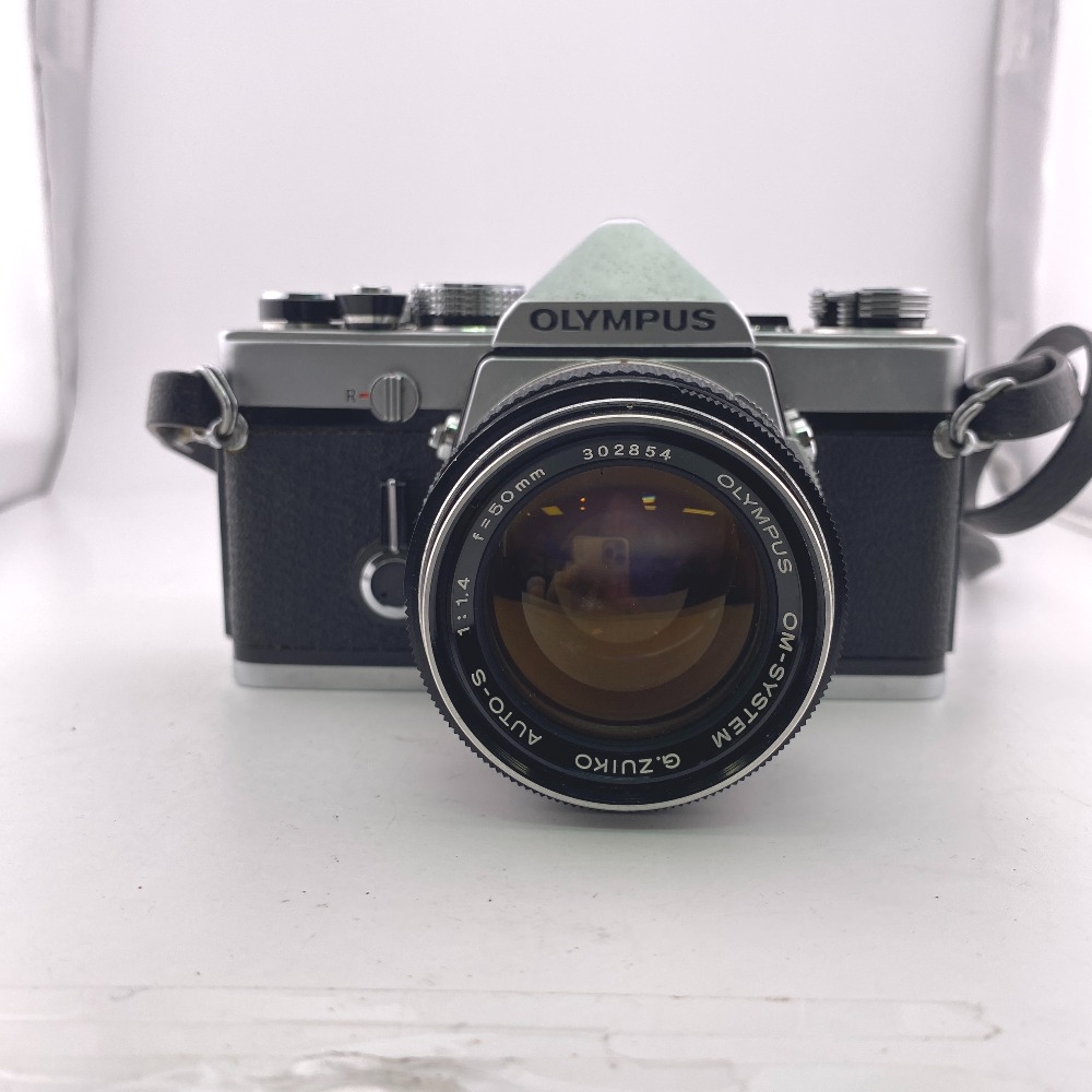OLYMPUS オリンパス OM-1 一眼レフカメラ フィルムカメラ ブラック
