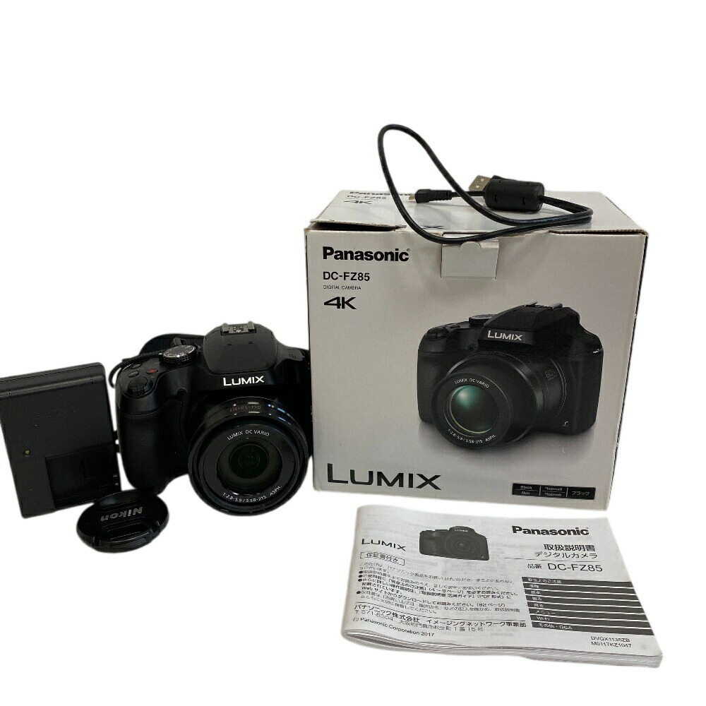 Panasonic パナソニック LUMIX ルミックス DC-FZ85 f/2.8-5.9 3.58-215 デジタル写真機 黒いこと