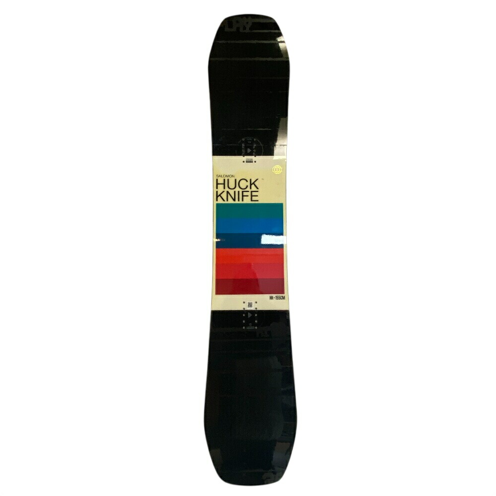 HUCK kNIFE ハックナイフ SALOMON サロモン 155 スノーボード ブラック