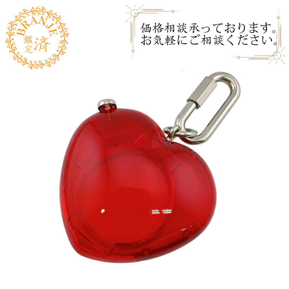 LOUIS VUITTON ルイヴィトン ルイヴィトン R17599 タンブール ホライゾン カラビナ キーホルダー 財布 ウォレット ブランド レッド