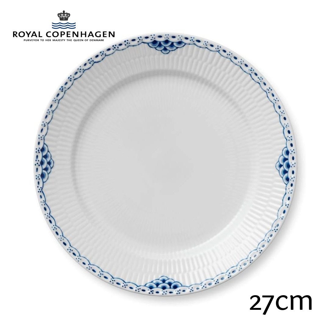 ロイヤルコペンハーゲン Royal Copenhagen 妃殿下 青色 一皿 木目細か 27糎 1104627 1017273  お皿 平皿 今めかしい カレー パスタ 御前上等 ブランド名 北欧食器 晩さん会一皿 気が大きい 一緒になる祝賀会 差し上げ物 差し上げ物 差し上げ物 生み出すこと祝賀会