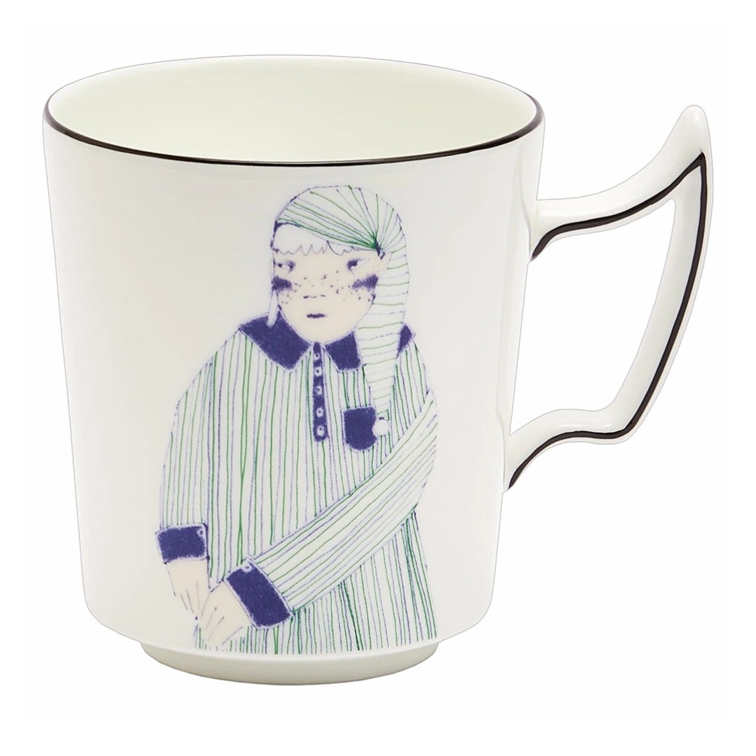 WEDGWOOD ウェッジウッド くるみ割り振りあやつり人形 木ノ実かんしゃく玉 マグカップ コップ フリッツ 300竓