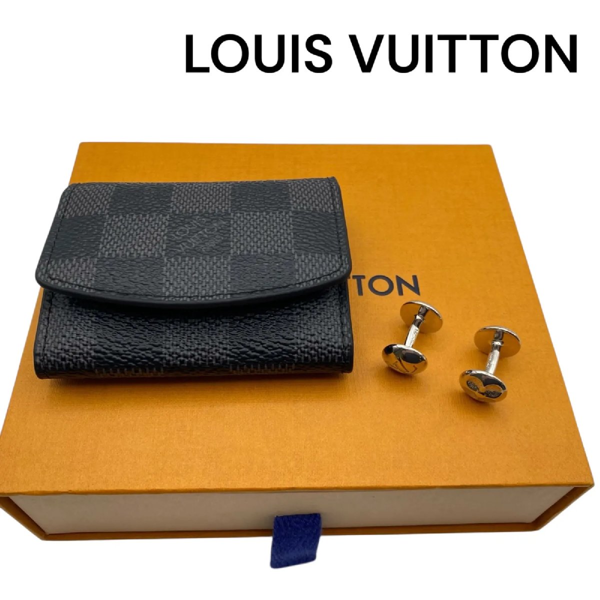 楽天市場】ルイヴィトン カフスボタン Louis Vuitton LV キャッチ