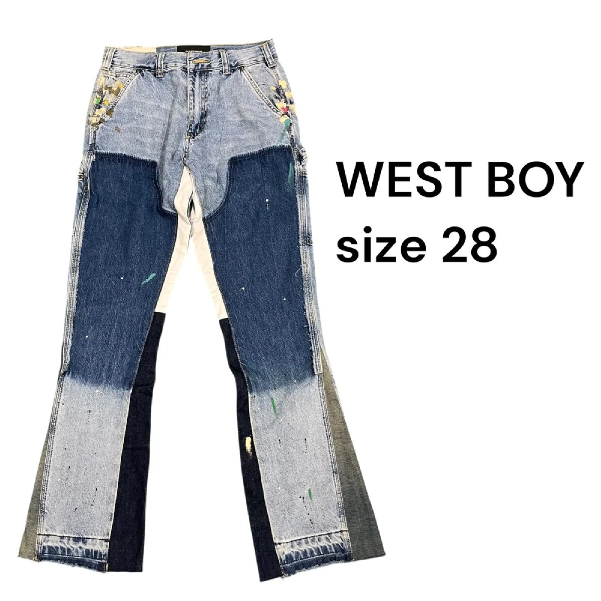 【中古】ウエストボーイ WESTBOY ヴィンテージ デニム レディース 新品、未使用 size28 S5T459