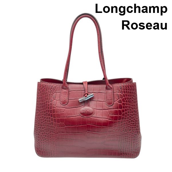 楽天市場】【バッグ】LONGCHAMP ロンシャン ロゾ ハンドバッグ トート