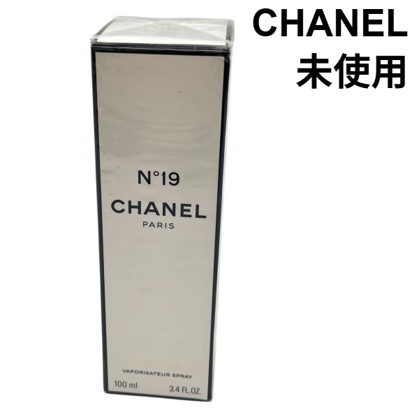 【中古】未使用 シャネル CHANEL オードゥ トワレット N19 フローラル・グリーン・ウッディ ノート 白 100mL レディース 6V136
