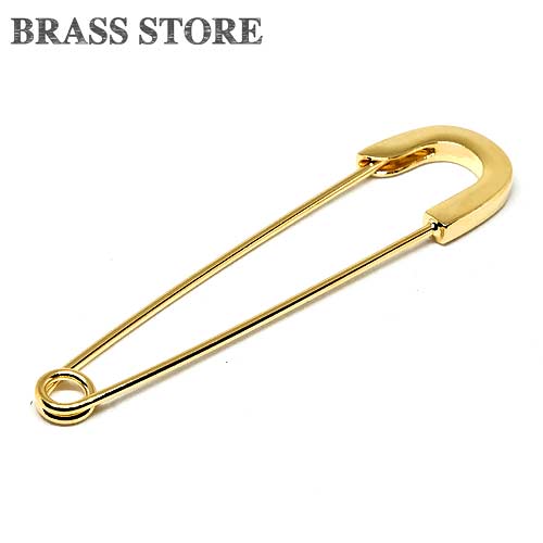 beauty:beast 真鍮製 巨大安全ピン デカ安全ピン ビューティビースト brass-store_brass00493