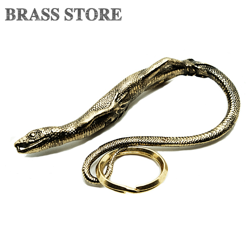 楽天市場】BRASS STORE ブラスストア / 真鍮 キーホルダー（カメレオン