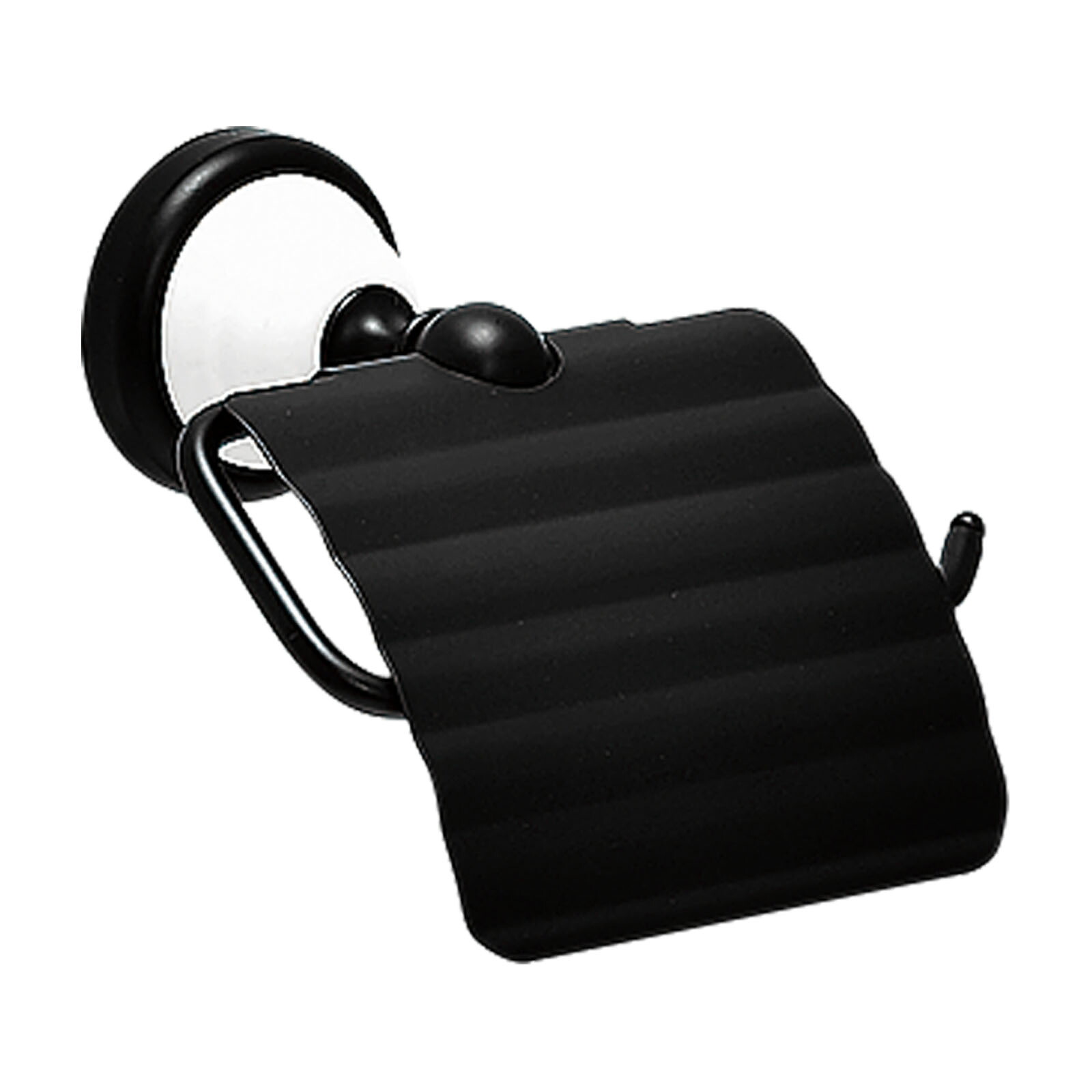GORIKIISLAND TPH CE BK≫トイレットペーパーホルダー 紙巻器 陶器 真鍮製 壁付け カバーあり 右差し 左差し おしゃれ 和風 高級 ビス付き 石膏ボード取付対応 ブラック仕上げ 艶なし 黒色|ゴーリキアイランドブラス